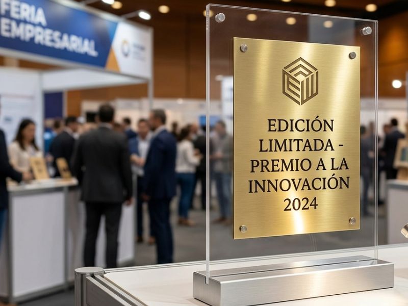 Placas para expositores en Valencia
